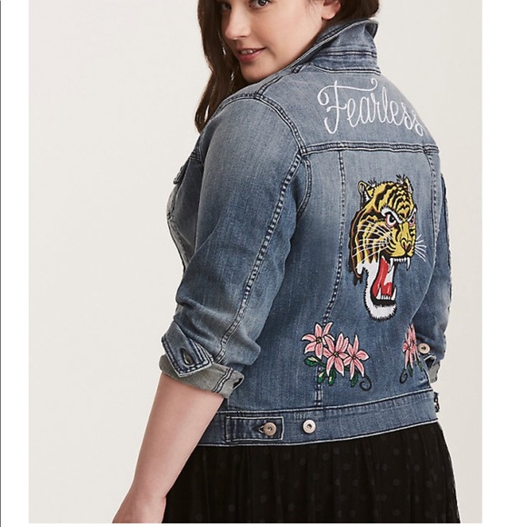 torrid jean jacket